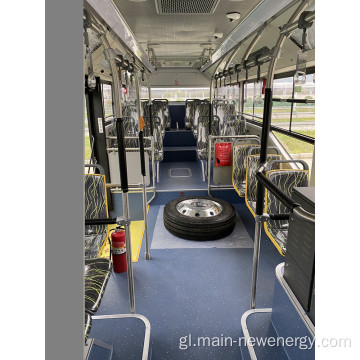 8,5 metros de autobús eléctrico Wiht 30 prazas